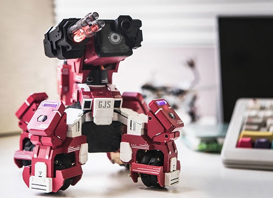 【臨場感極高】第一人稱視覺機械人 — GJS ROBOT GEIO A.I.視覺系統戰術機械人